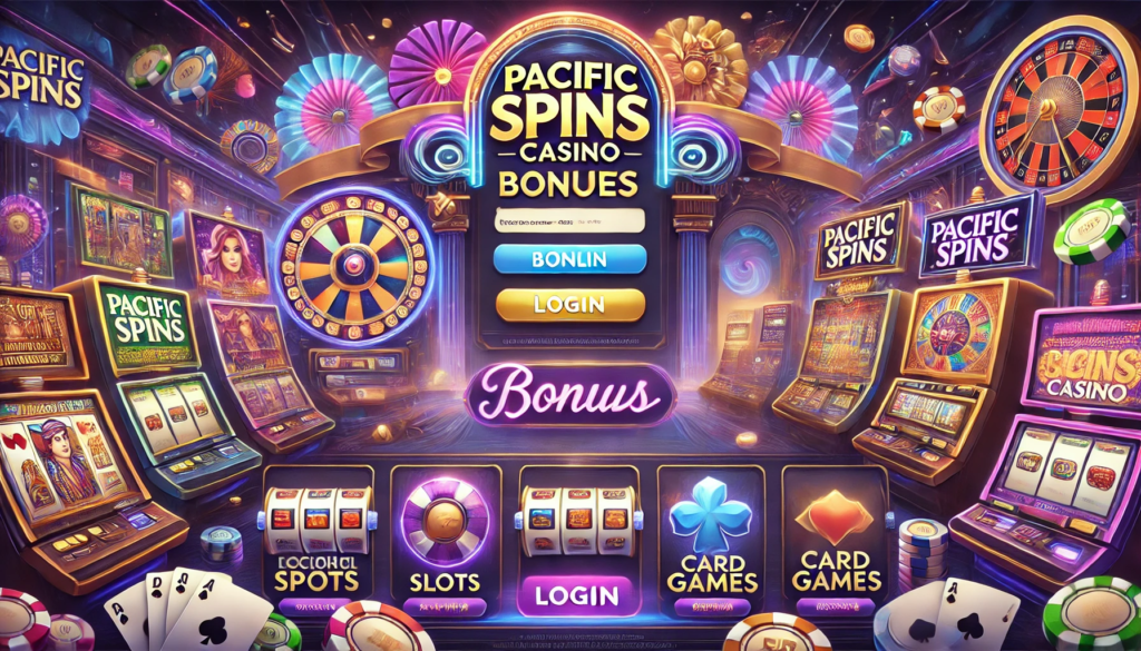 pacific spins casino login