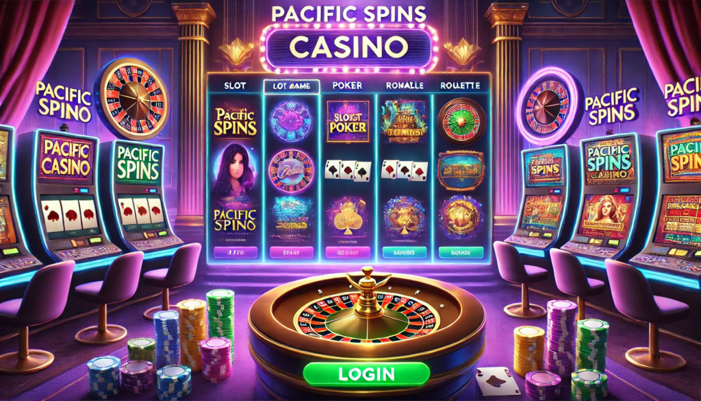 pacific spins casino login